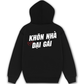 Áo Hoodie Nỉ Hai Da Khôn Nhà Dại Gái