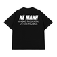 Áo Thun Relaxed Fit Kẻ Mạnh