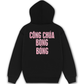 Áo Hoodie Nỉ Hai Da Công Chúa Bong Bóng