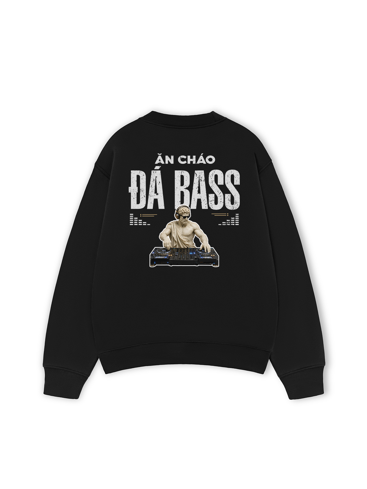 Áo Sweater Nỉ Hai Da Ăn Cháo Đá Bass