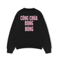 Áo Sweater Nỉ Hai Da Công Chúa Bong Bóng