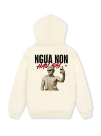 Áo Hoodie Nỉ Hai Da Ngựa Non Háu Gái