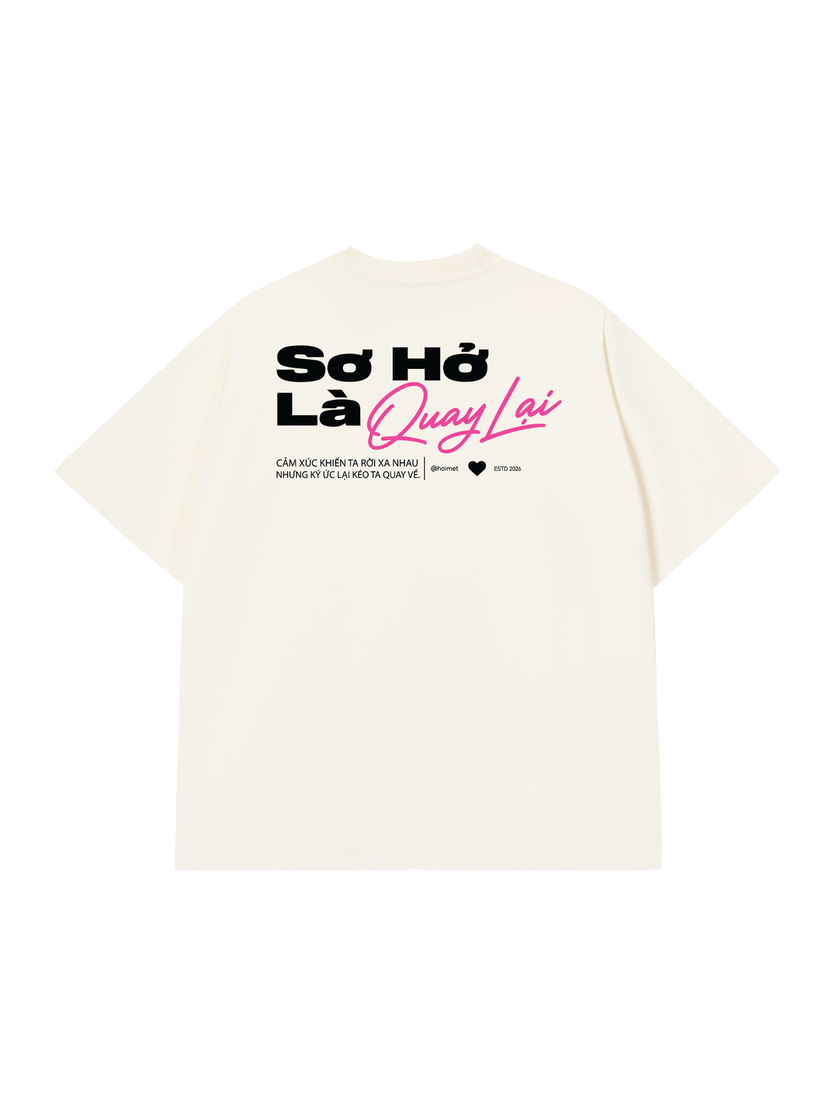 Áo Thun Relaxed Fit Sơ Hở Là Quay Lại