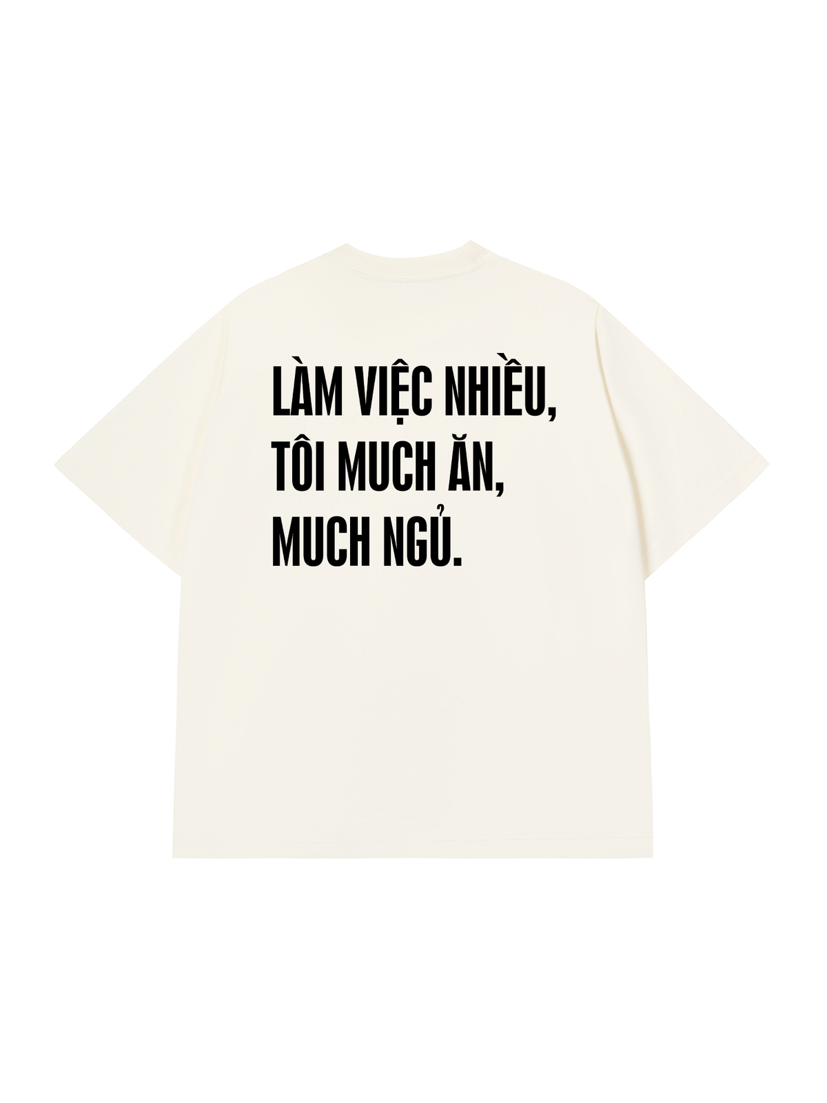Áo Thun Relaxed Fit Much Ăng Much Ngủ