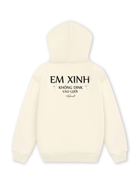 Áo Hoodie Nỉ Hai Da Không Dink Vào Lưới