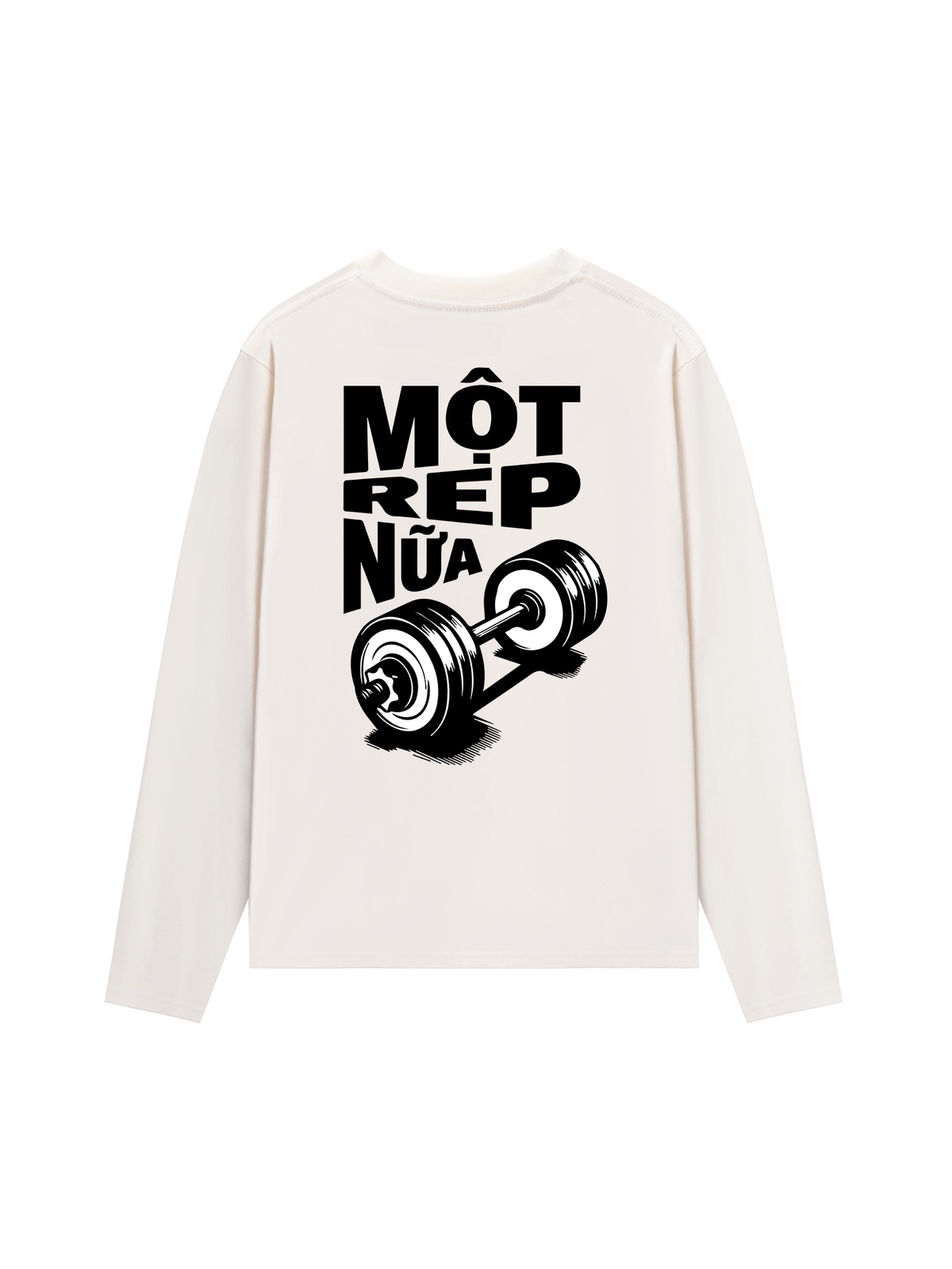 Áo Dài Tay Một Rep Nữa