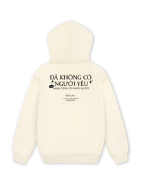 Áo Hoodie Nỉ Hai Da Không Có Người Yêu