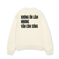Áo Sweater Nỉ Hai Da Không Ổn Lắm