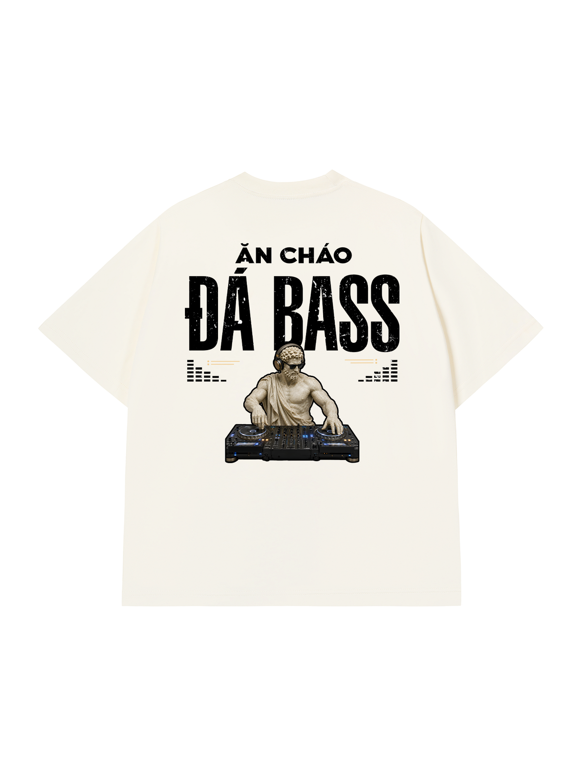 Áo Thun Relaxed Fit Ăn Cháo Đá Bass