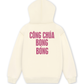 Áo Hoodie Nỉ Hai Da Công Chúa Bong Bóng