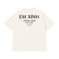 Áo Thun Relaxed Fit Không Dink Vào Lưới