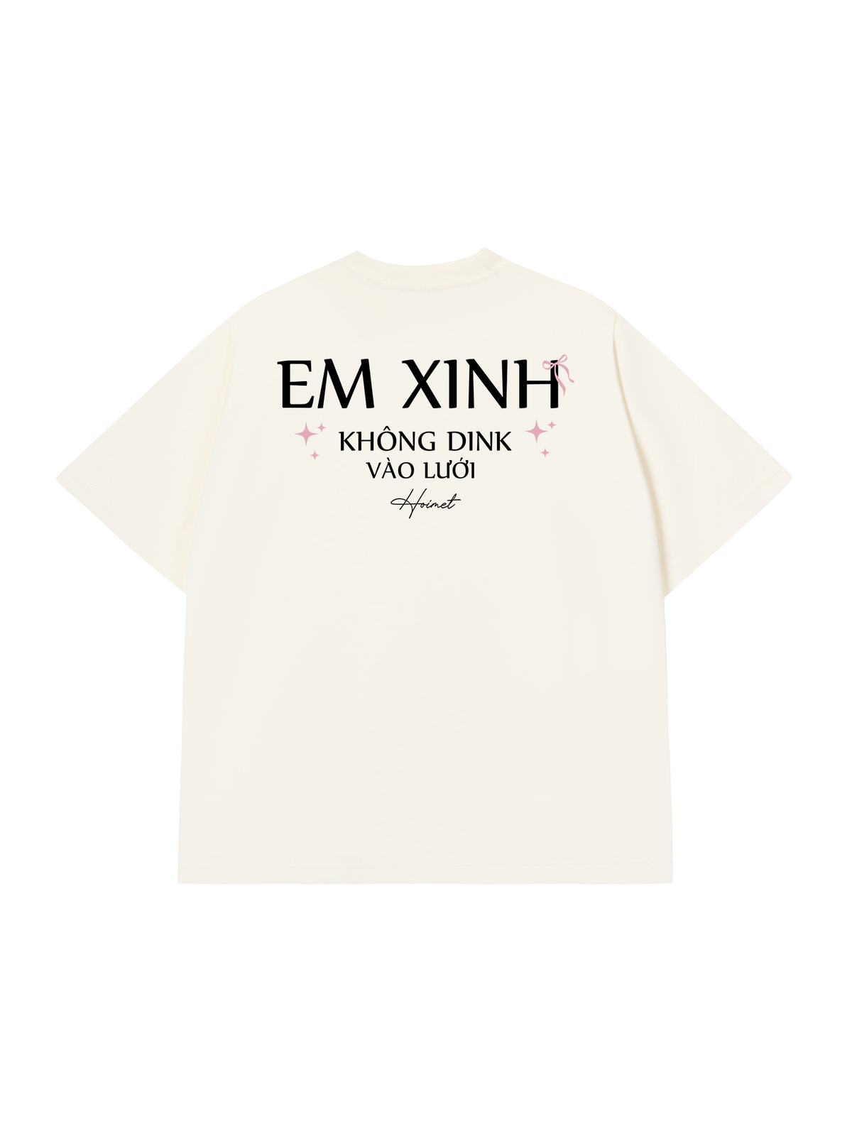 Áo Thun Relaxed Fit Không Dink Vào Lưới
