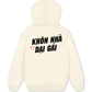 Áo Hoodie Nỉ Hai Da Khôn Nhà Dại Gái
