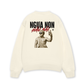 Áo Sweater Nỉ Hai Da Ngựa Non Háu Gái