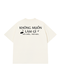 Áo Thun Relaxed Fit Hồi Chiều Trời Mưa