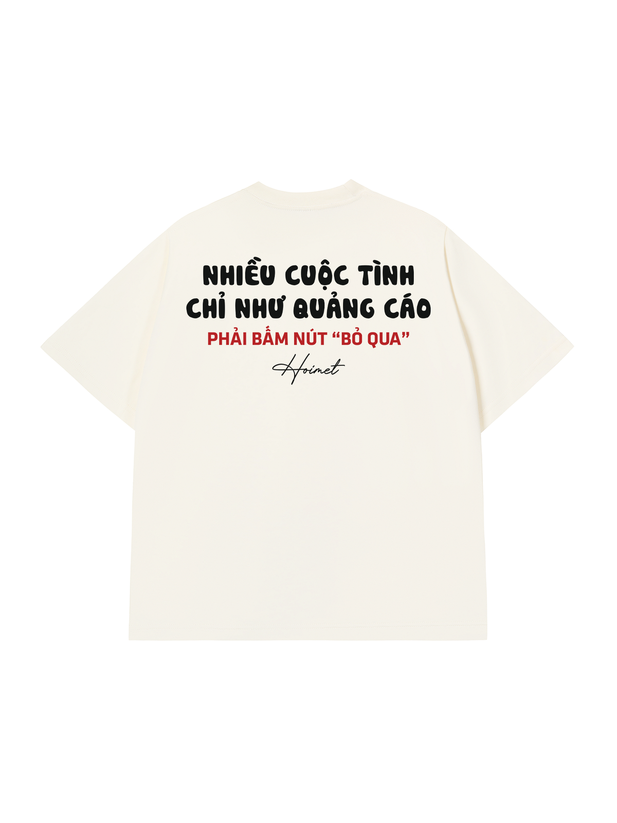 Áo Thun Relaxed Fit Bỏ Qua