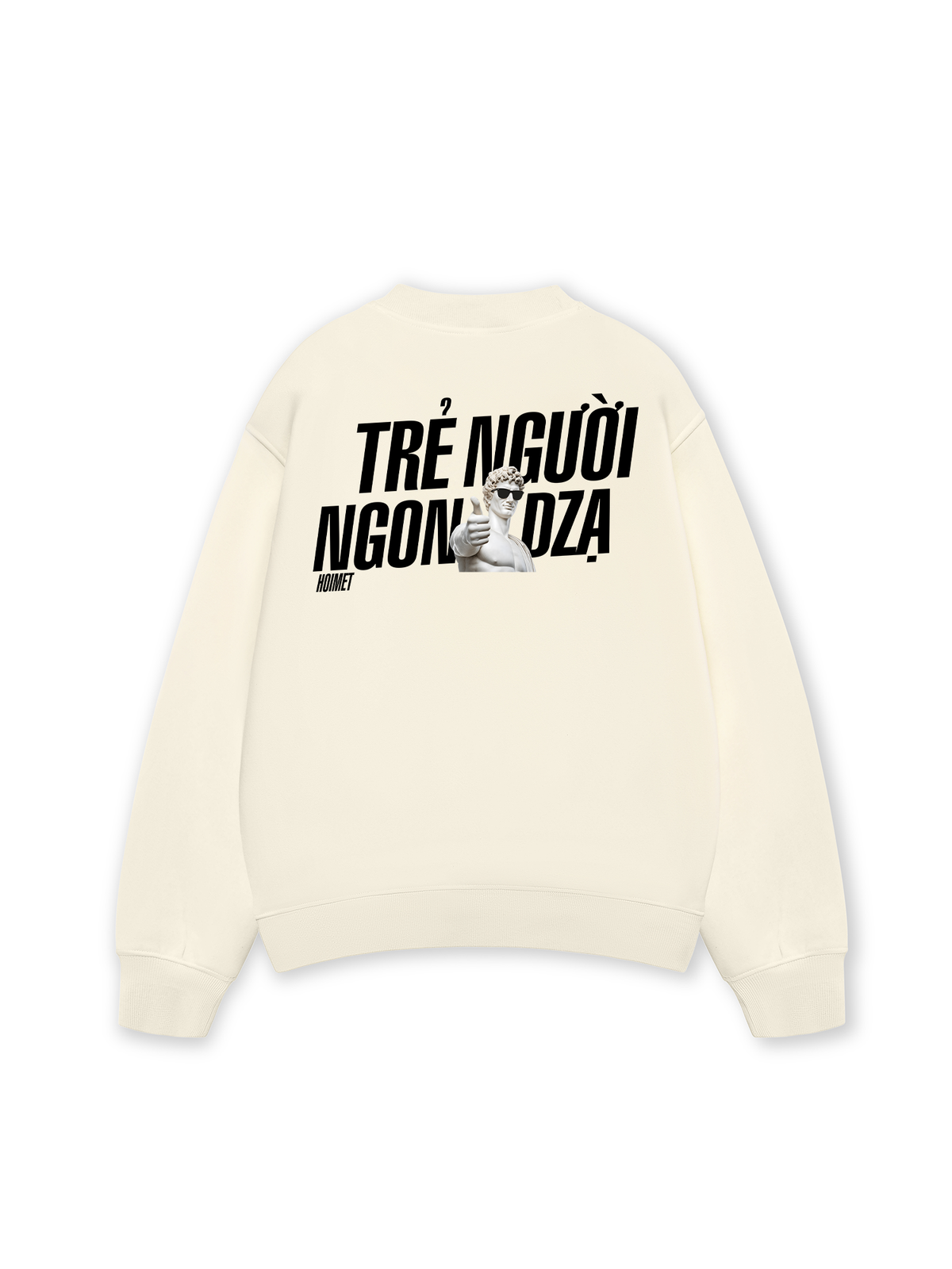 Áo Sweater Nỉ Hai Da Trẻ Người Ngon Dzạ