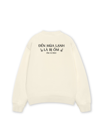 Áo Sweater Nỉ Hai Da Ốm Ai Đeo