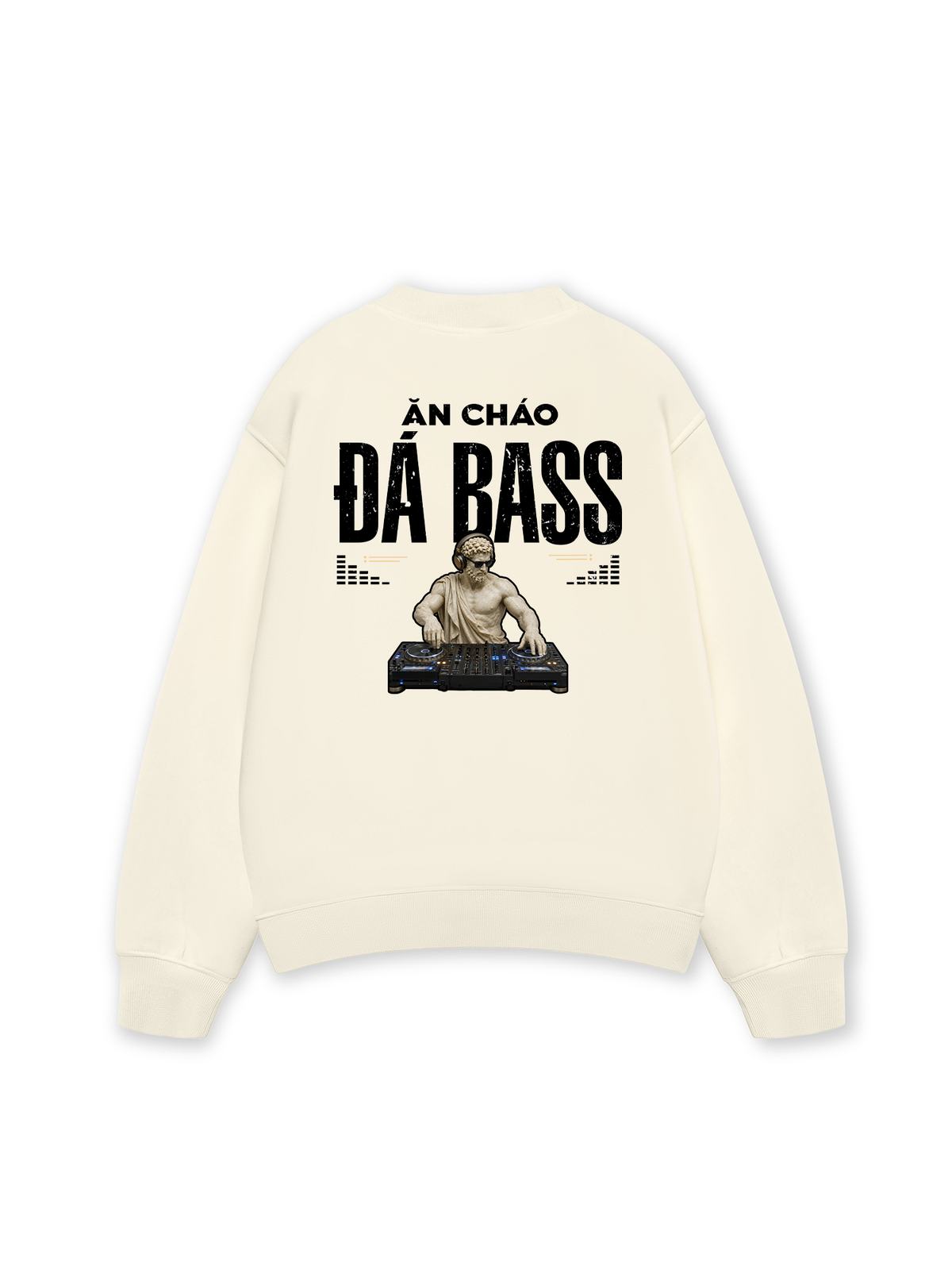 Áo Sweater Nỉ Hai Da Ăn Cháo Đá Bass