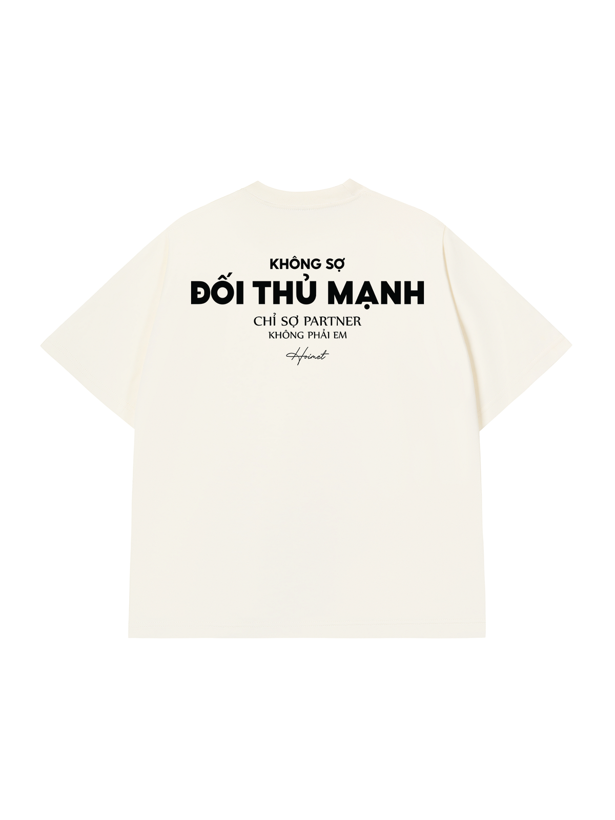 Áo Thun Relaxed Fit Partner Không Phải Em