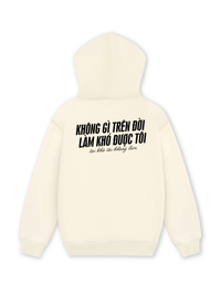 Áo Hoodie Nỉ Hai Da Không Gì Làm Khó