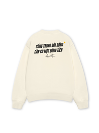 Áo Sweater Nỉ Hai Da Sống Trong Đời Sống