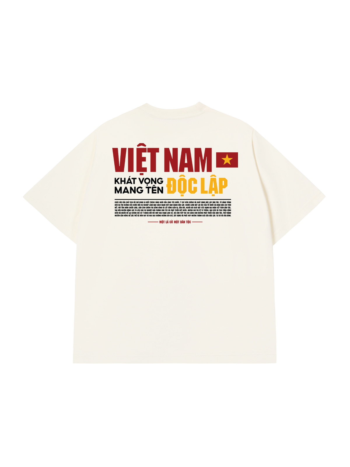 Áo Thun Relaxed Fit Việt Nam Độc Lập