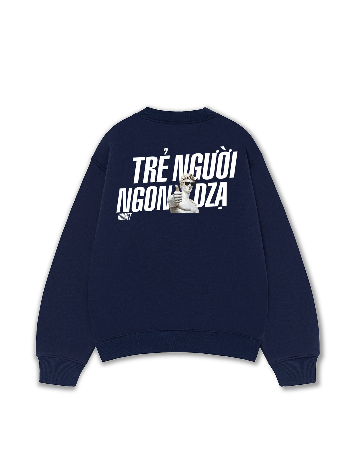 Áo Sweater Nỉ Hai Da Trẻ Người Ngon Dzạ