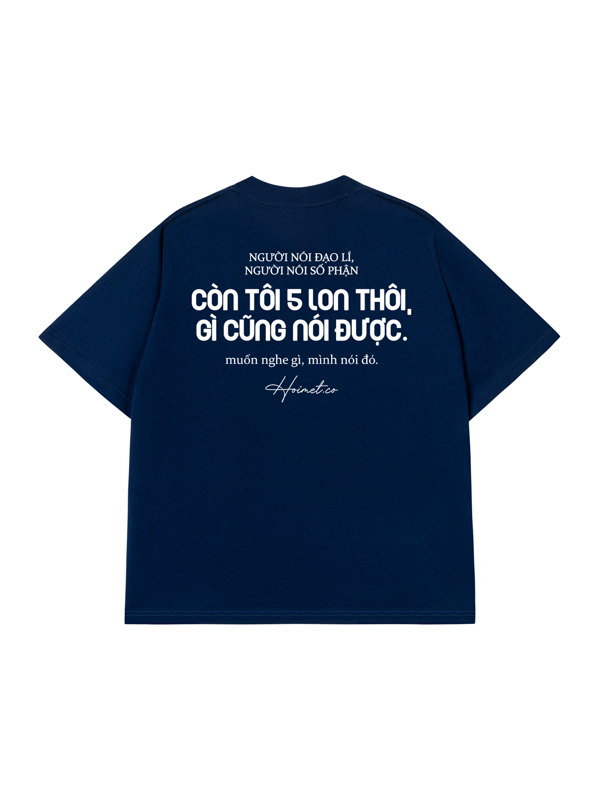 Áo Thun Relaxed Fit 5 Lon Thôi