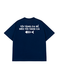 Áo Thun Relaxed Fit Tôi Tăng Ca