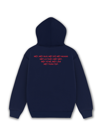 Áo Hoodie Nỉ Hai Da Mệt
