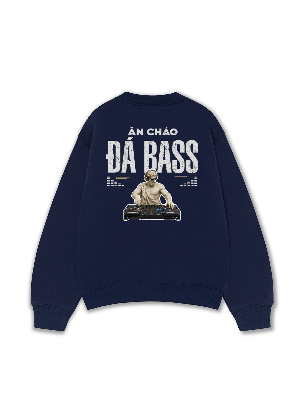 Áo Sweater Nỉ Hai Da Ăn Cháo Đá Bass