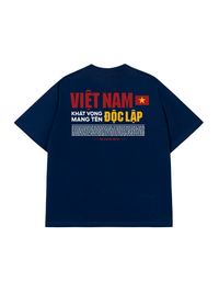 Áo Thun Relaxed Fit Việt Nam Độc Lập