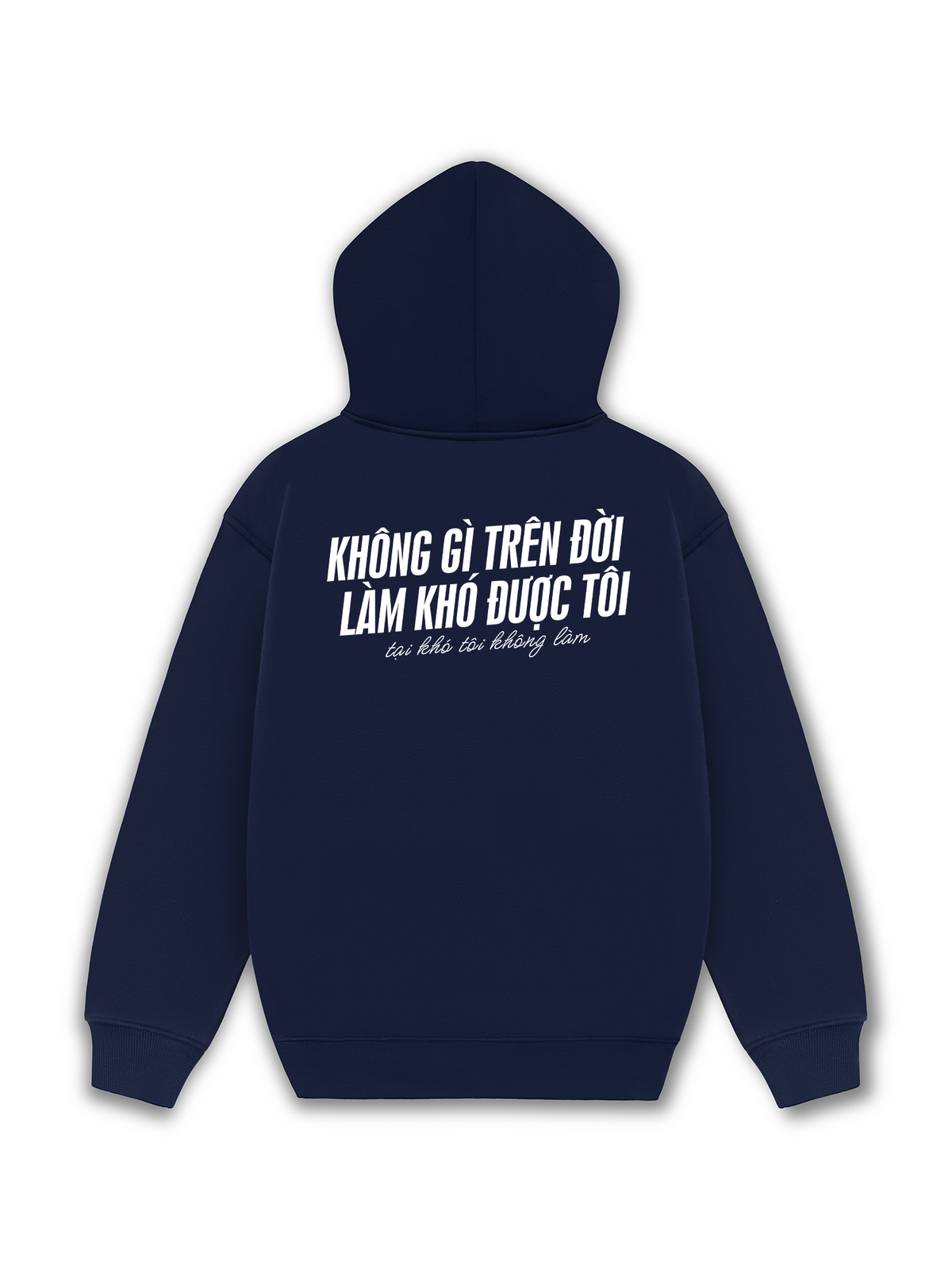 Áo Hoodie Nỉ Hai Da Không Gì Làm Khó