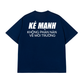 Áo Thun Relaxed Fit Kẻ Mạnh