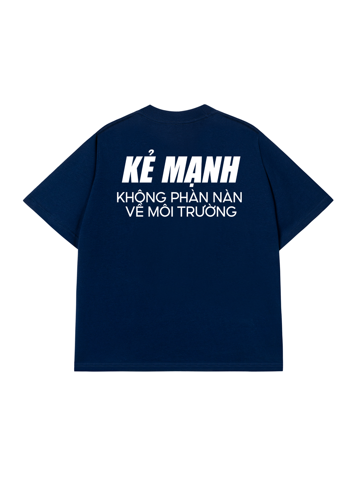 Áo Thun Relaxed Fit Kẻ Mạnh