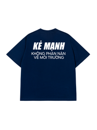 Áo Thun Relaxed Fit Kẻ Mạnh