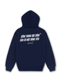 Áo Hoodie Nỉ Hai Da Sống Trong Đời Sống