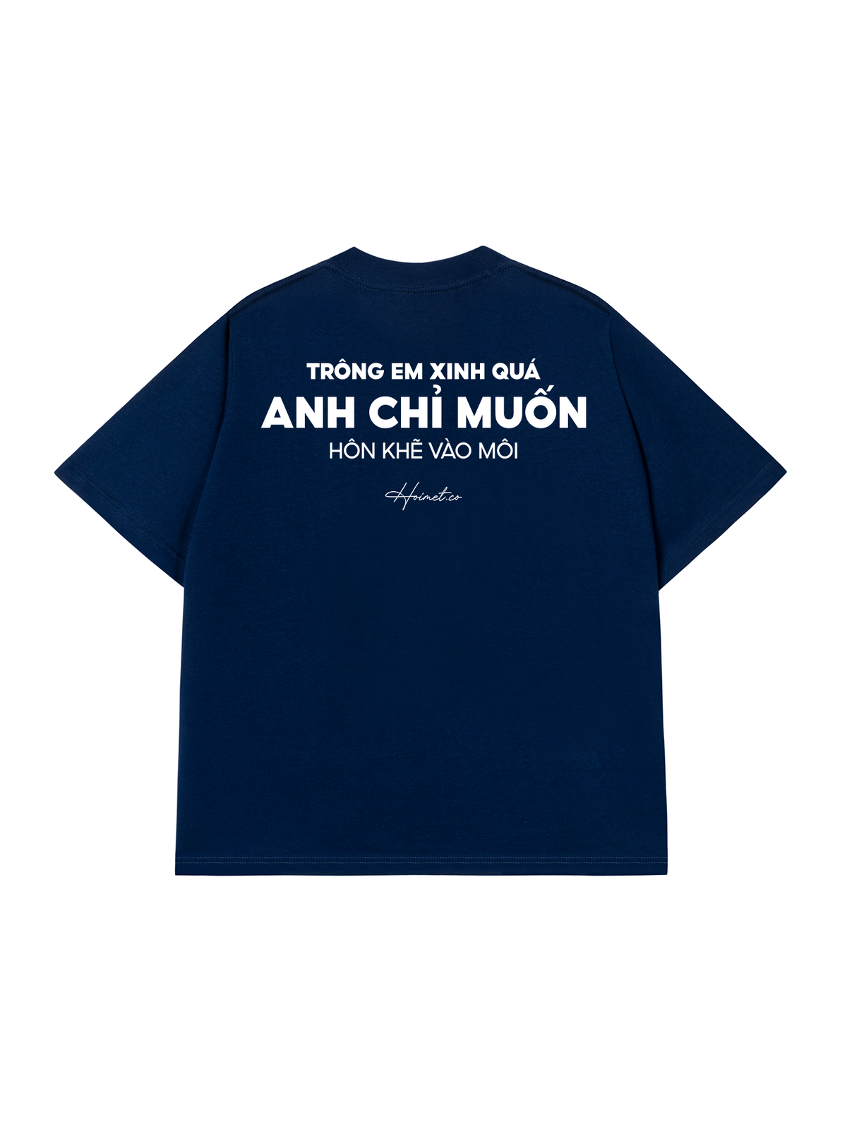 Áo Thun Relaxed Fit Hôn Khẽ Vào Môi