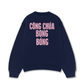 Áo Sweater Nỉ Hai Da Công Chúa Bong Bóng