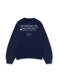 Áo Sweater Nỉ Hai Da Không Có Người Yêu