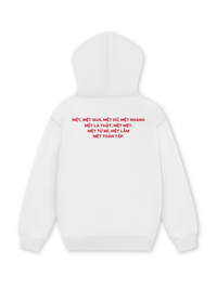 Áo Hoodie Nỉ Hai Da Mệt
