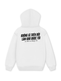 Áo Hoodie Nỉ Hai Da Không Gì Làm Khó