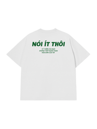 Áo Thun Relaxed Fit Nói Ít Thôi