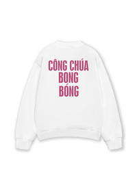 Áo Sweater Nỉ Hai Da Công Chúa Bong Bóng