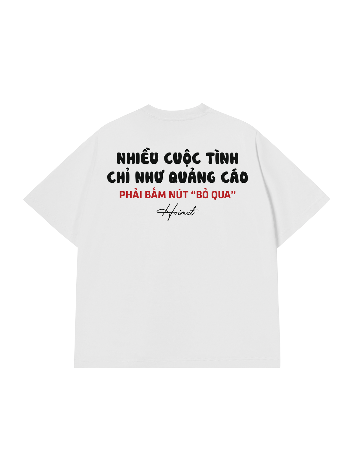 Áo Thun Relaxed Fit Bỏ Qua