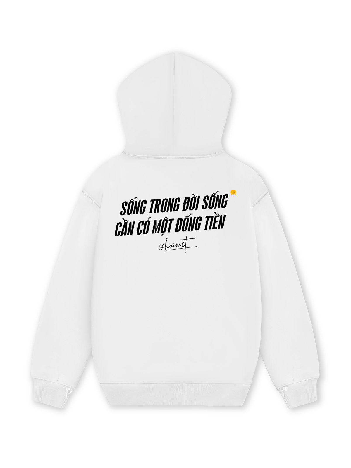 Áo Hoodie Nỉ Hai Da Sống Trong Đời Sống