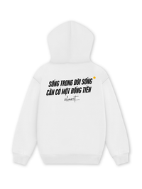 Áo Hoodie Nỉ Hai Da Sống Trong Đời Sống
