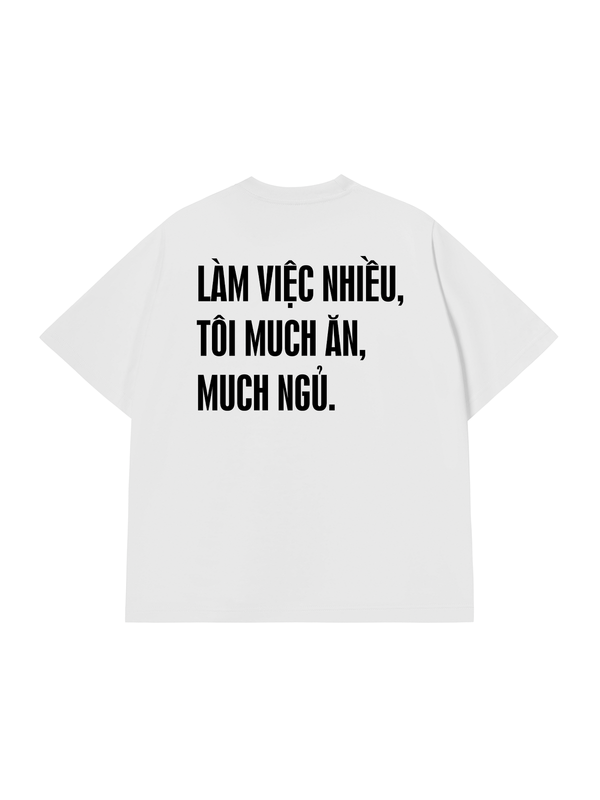 Áo Thun Relaxed Fit Much Ăng Much Ngủ