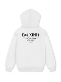 Áo Hoodie Nỉ Hai Da Không Dink Vào Lưới